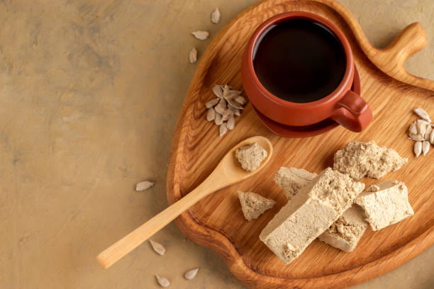 تصویر 2 از حلوا ارده پسته ای پرانرژی مناسب میان وعده های کاری